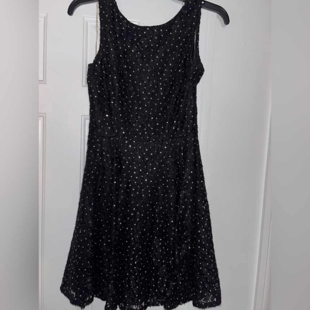 Speechless Black Sleeveless A-Line Midi Dress